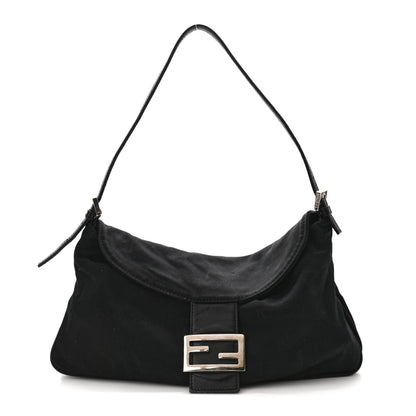 Fendi Neoprene Baguette Black 1 of 12