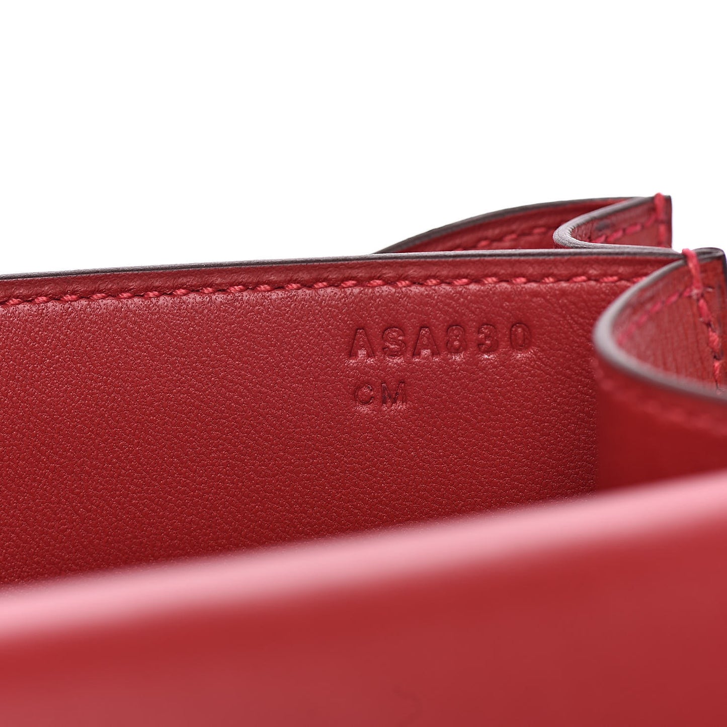 Ostrich Constance 18 Rouge Vif