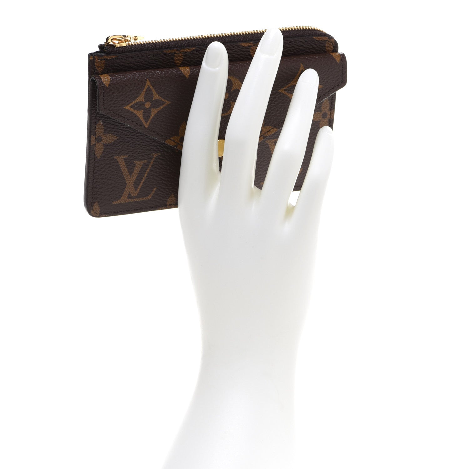Louis Vuitton Monogram Recto Verso Card Holder Black 2 of 8