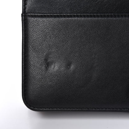 Chanel Sheepskin Quilted Mademoiselle Vintage Wallet On Chain WOC Black 11 of 17