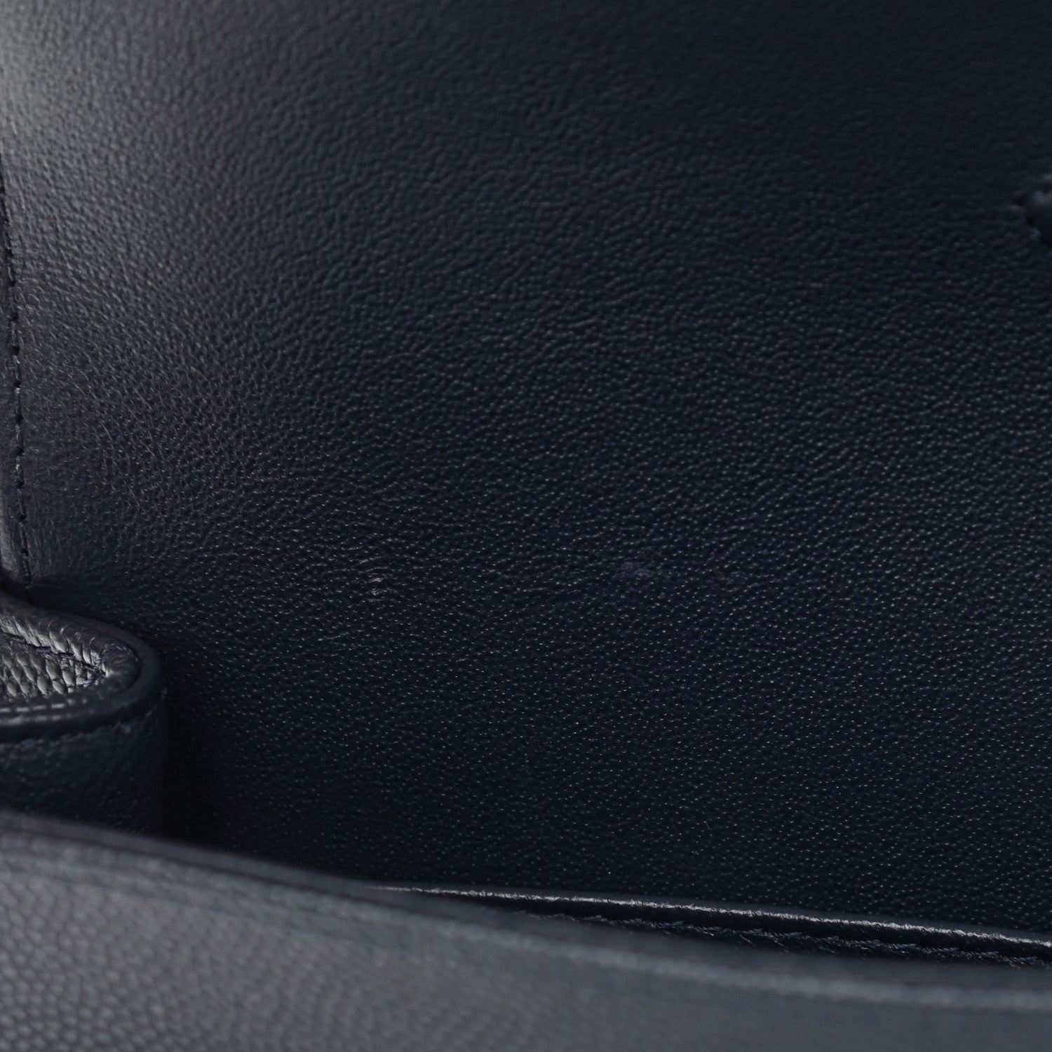 Chanel Caviar Quilted Medium Double Flap Navy 8 of 12