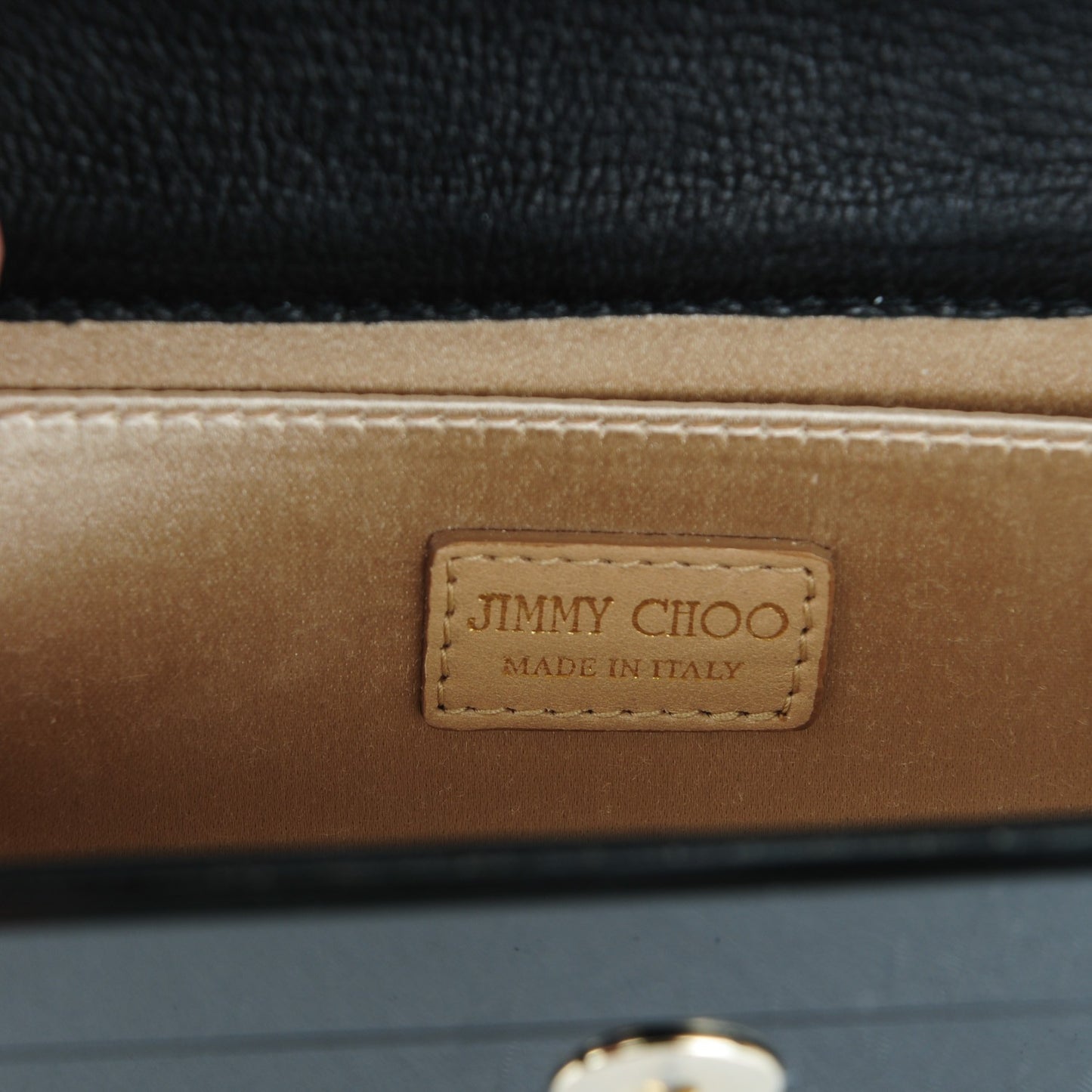 Acrylic Sweetie Clutch Black