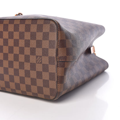 Louis Vuitton Damier Ebene Neonoe MM Safran 10 of 11