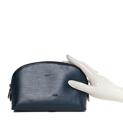 Louis Vuitton Epi Cosmetic Pouch Indigo 2 of 11