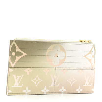 Louis Vuitton Monogram Giant Spring In The City Slim Purse Sunset Kaki 3 of 9