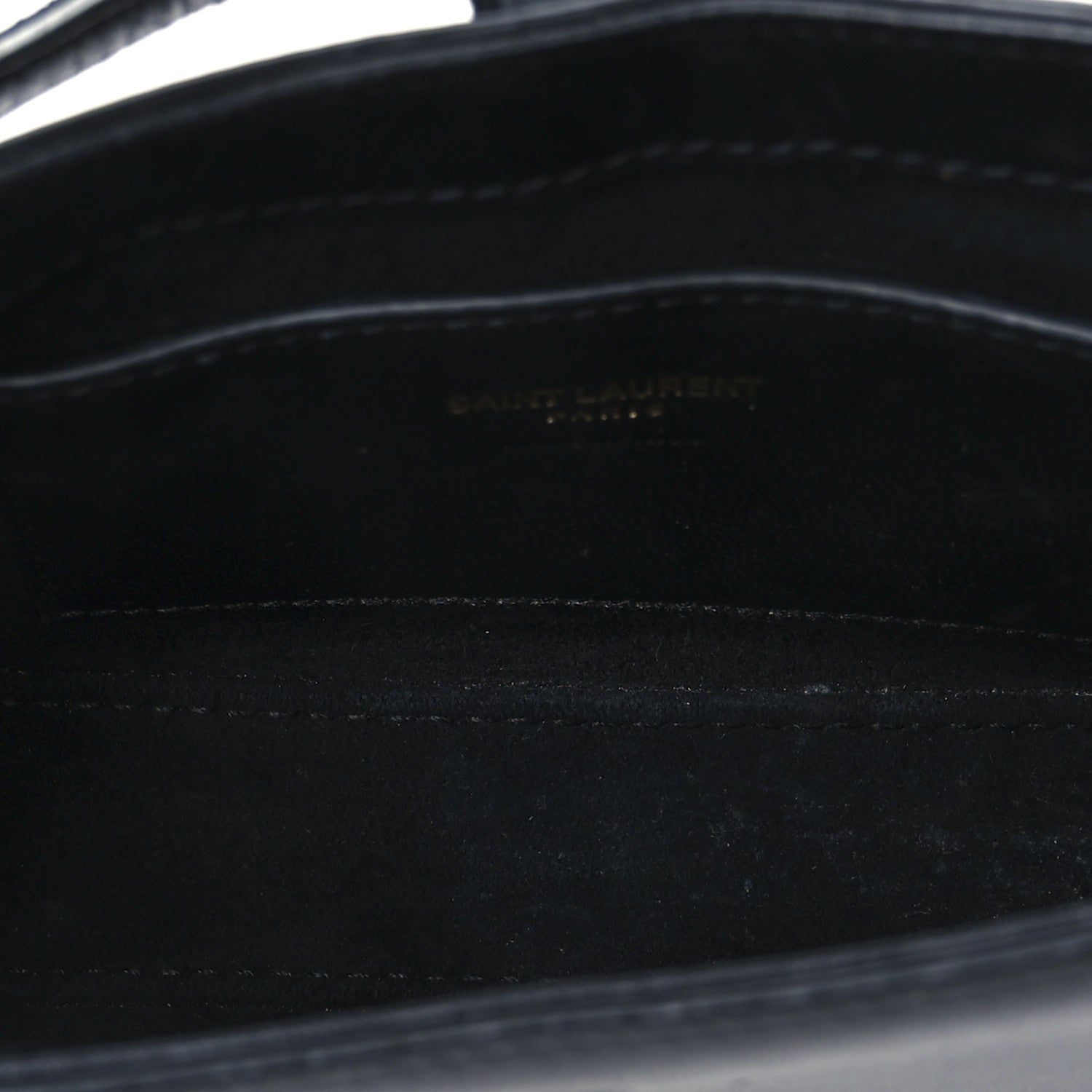 Saint Laurent Smooth Calfskin Le 5 A 7 Mini Hobo Black 5 of 10