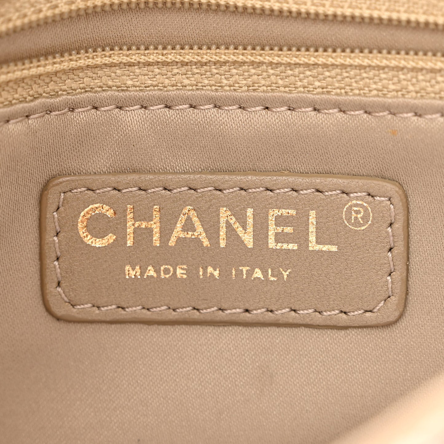 Sequin Lambskin Mini Flap Gold