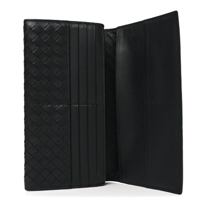 Bottega Veneta Nappa Intrecciato Flap Wallet Black 5 of 9