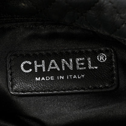 Chanel Lambskin Large Soft and Chain Hobo Black 6 of 12