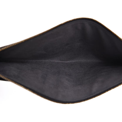 Louis Vuitton Epi Pochette Accessories 24 Black 5 of 9