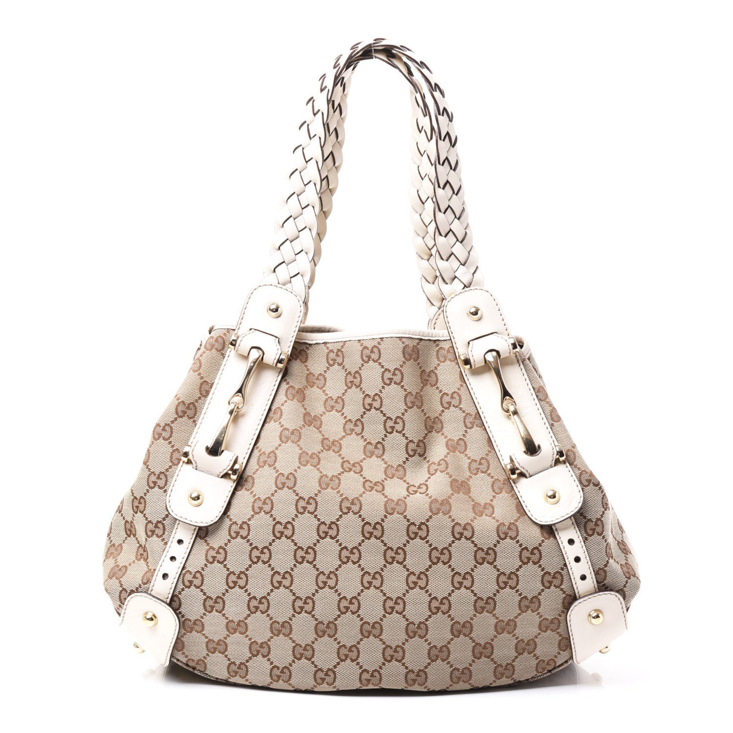 Monogram Small Pelham Shoulder Bag Off White