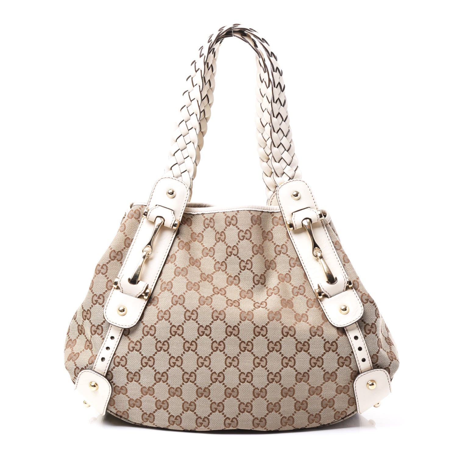 Gucci Monogram Small Pelham Shoulder Bag Off White 1 of 8