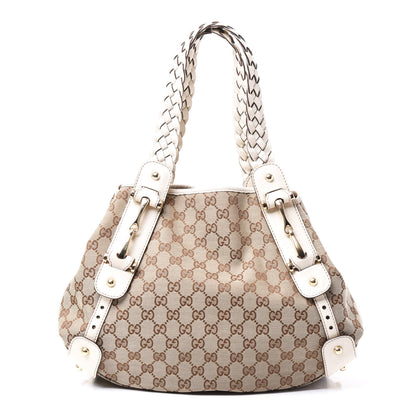 Gucci Monogram Small Pelham Shoulder Bag Off White 1 of 8