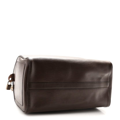 Louis Vuitton Epi Speedy 30 Moka 4 of 9