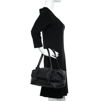 Bottega Veneta Nappa Intrecciato Montaigne Bag Black 2 of 10