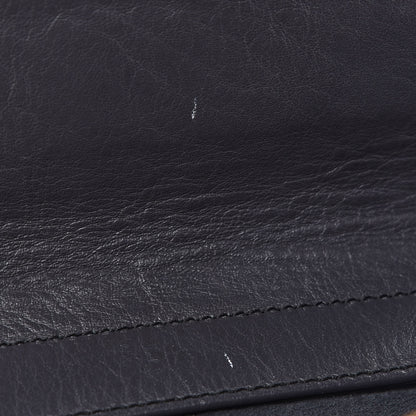MCM Calfskin Crocodile Embossed Double Zip Tote Bag Grey 10 of 17
