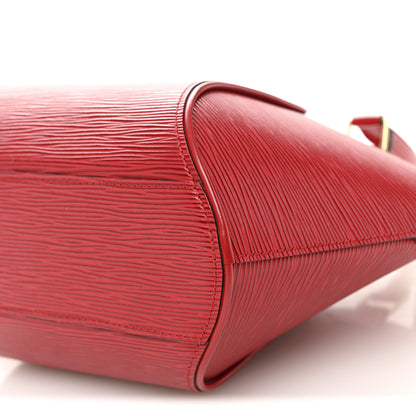 Louis Vuitton Epi Ellipse MM Castillan Red 10 of 10