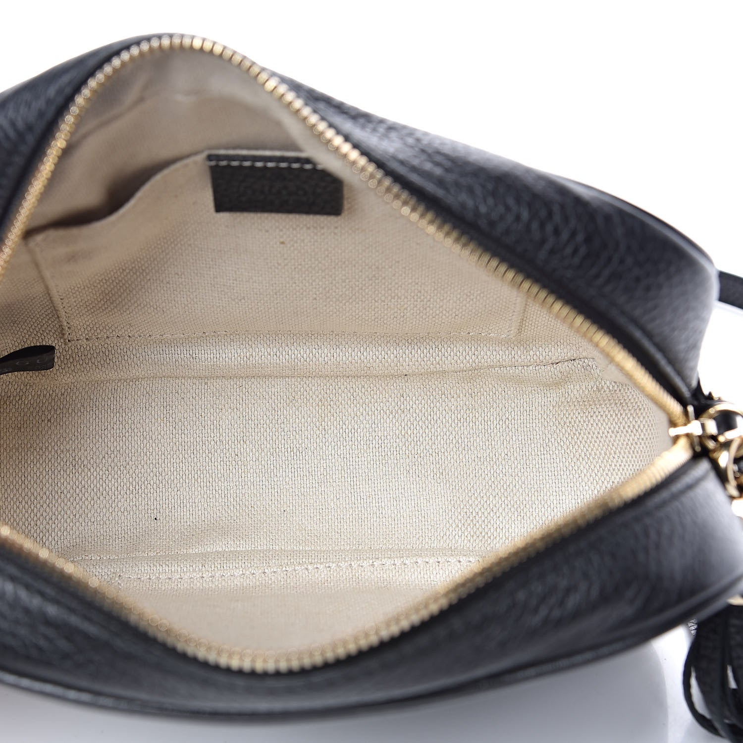Gucci Pebbled Calfskin Small Soho Disco Bag Black 5 of 14