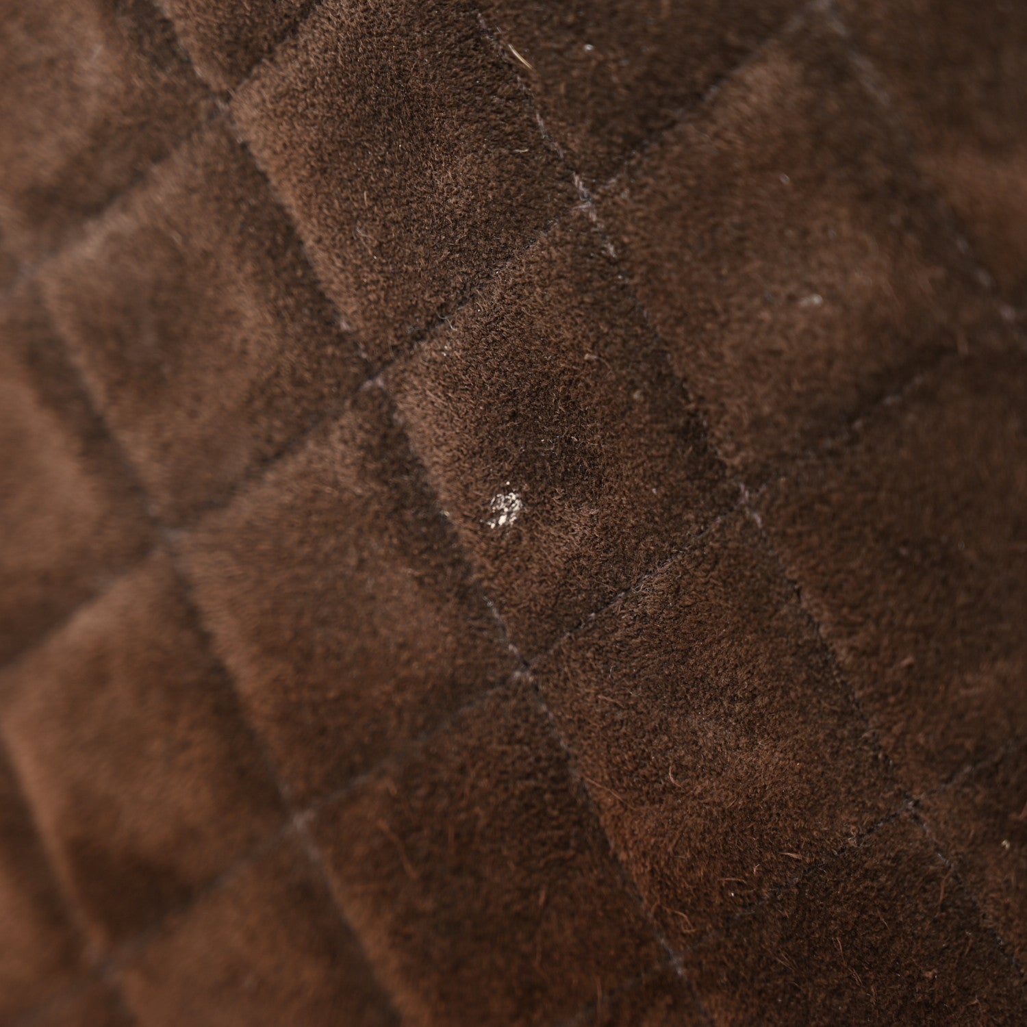 Chanel Suede Tortoise Quilted Jumbo Single Flap Brown 12 of 12