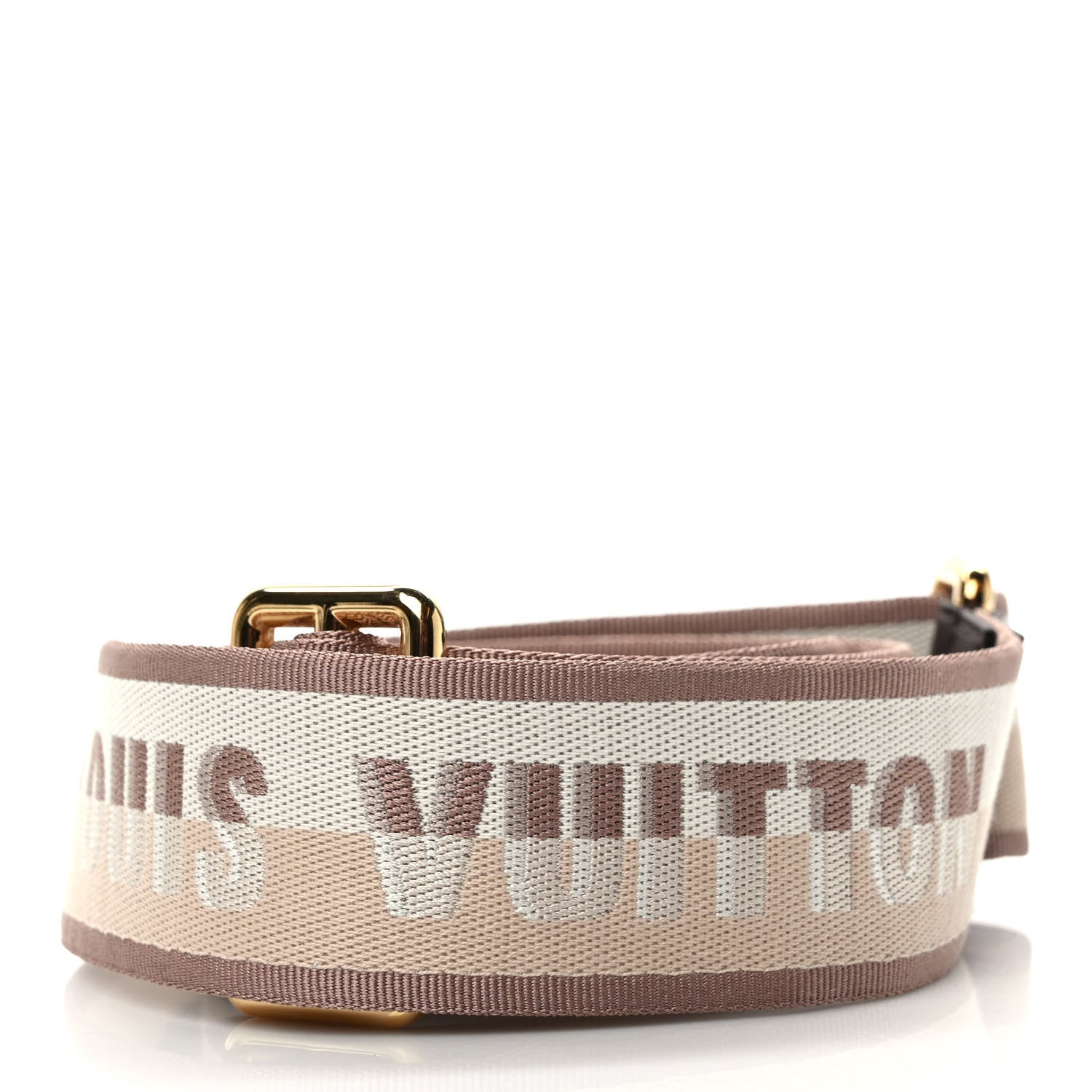 Louis Vuitton Jacquard Speedy Bandouliere 20 Shoulder Strap Beige Brown 2 of 3