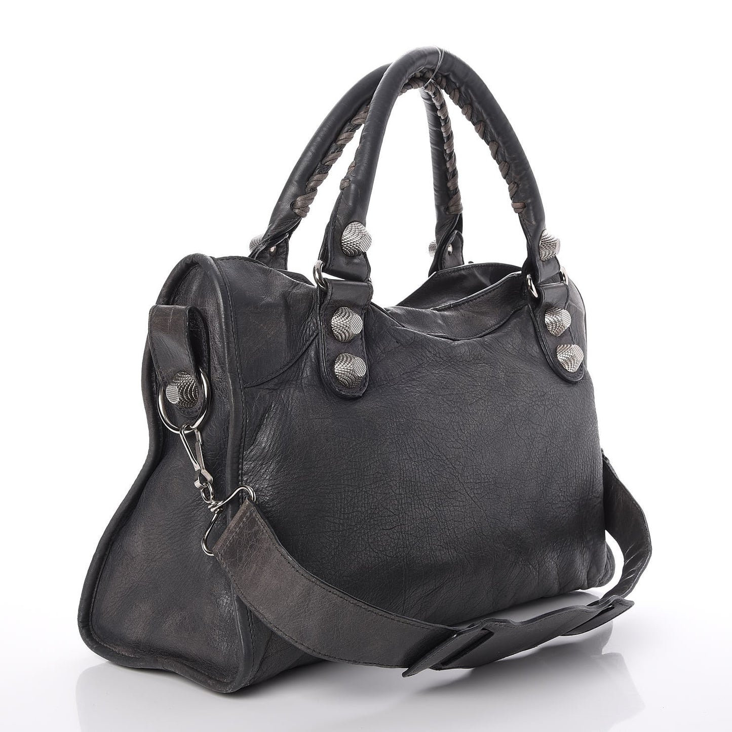 Agneau Giant 21 Silver Hardware City Grey