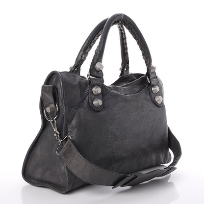 Balenciaga Agneau Giant 21 Silver Hardware City Grey 3 of 8