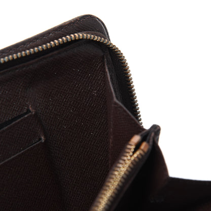 Louis Vuitton Damier Ebene Zippy Compact Wallet 6 of 10