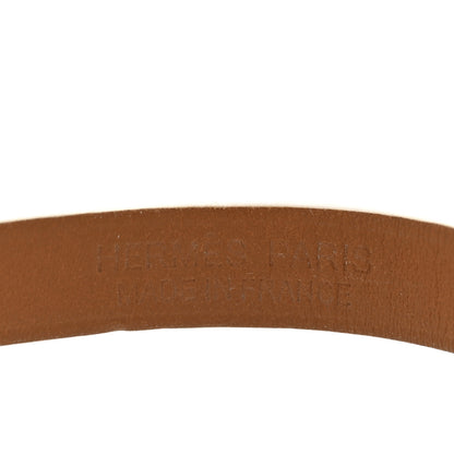 Hermes Epsom Micro Rivale Bracelet M White 4 of 7