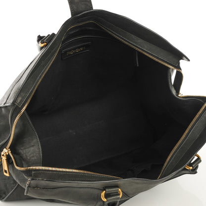 Saint Laurent Sheepskin Large Cabas ChYc Black 5 of 8