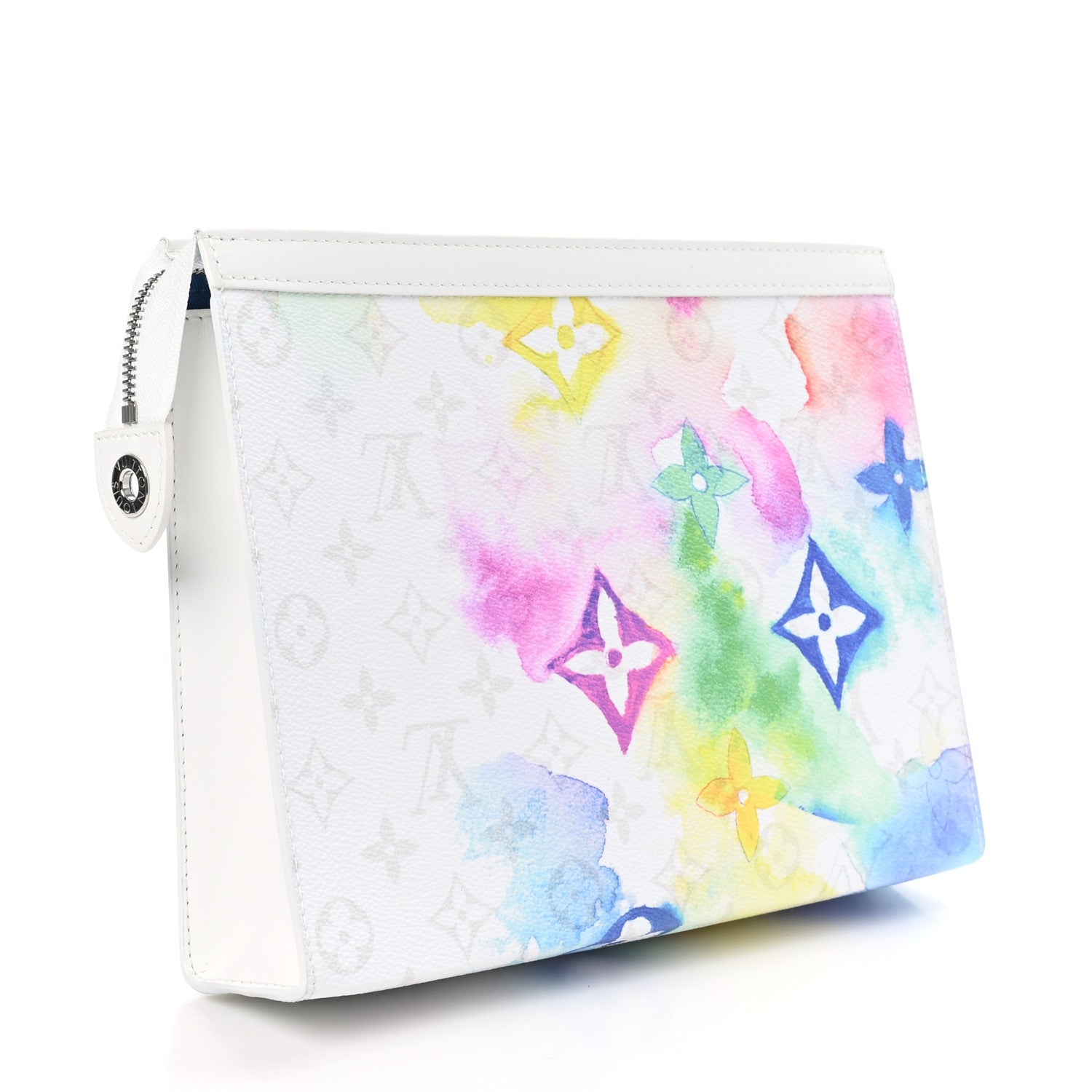Louis Vuitton Monogram Watercolor Pochette Voyage MM Multicolor 3 of 9