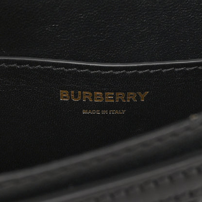Burberry Lambskin Embossed Monogram TB Bum Bag Black 6 of 9