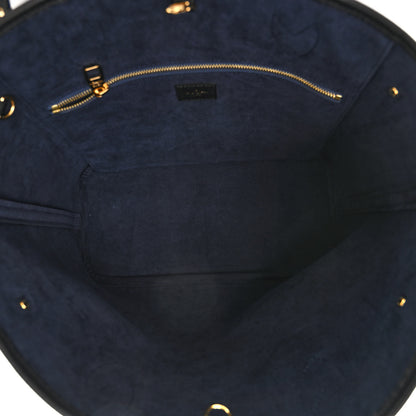 Louis Vuitton Empreinte Monogram Giant Neverfull MM Black 5 of 9