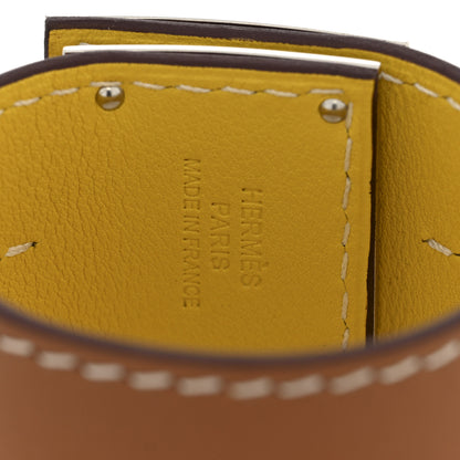 Hermes Swift Kelly Dog Bracelet T2 Gold Jaune Ambre 4 of 5
