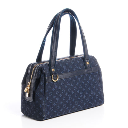 Louis Vuitton Mini Monogram Josephine PM Blue 3 of 7