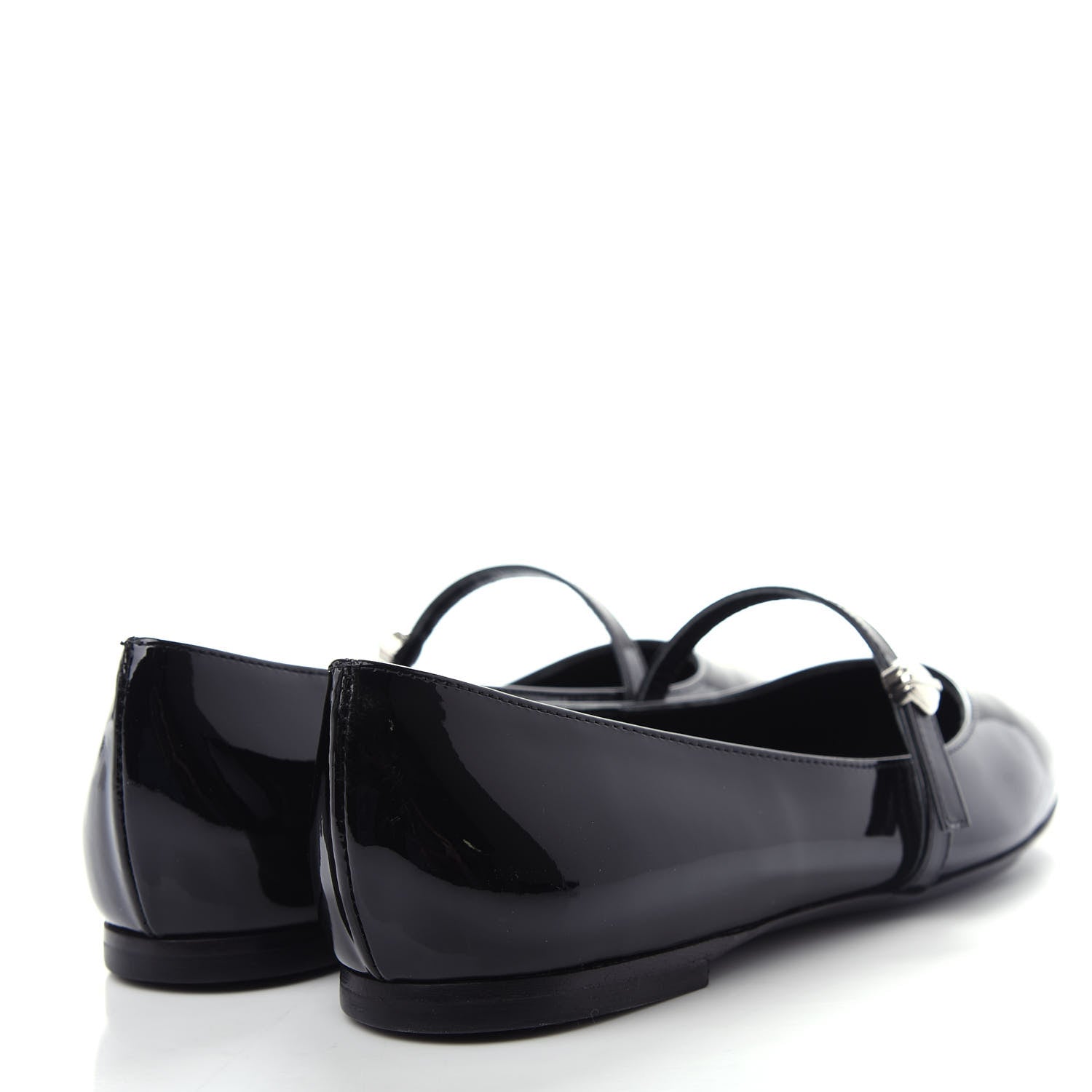 Louis Vuitton Patent Uniformes Ballet Flats 35 Black 4 of 10