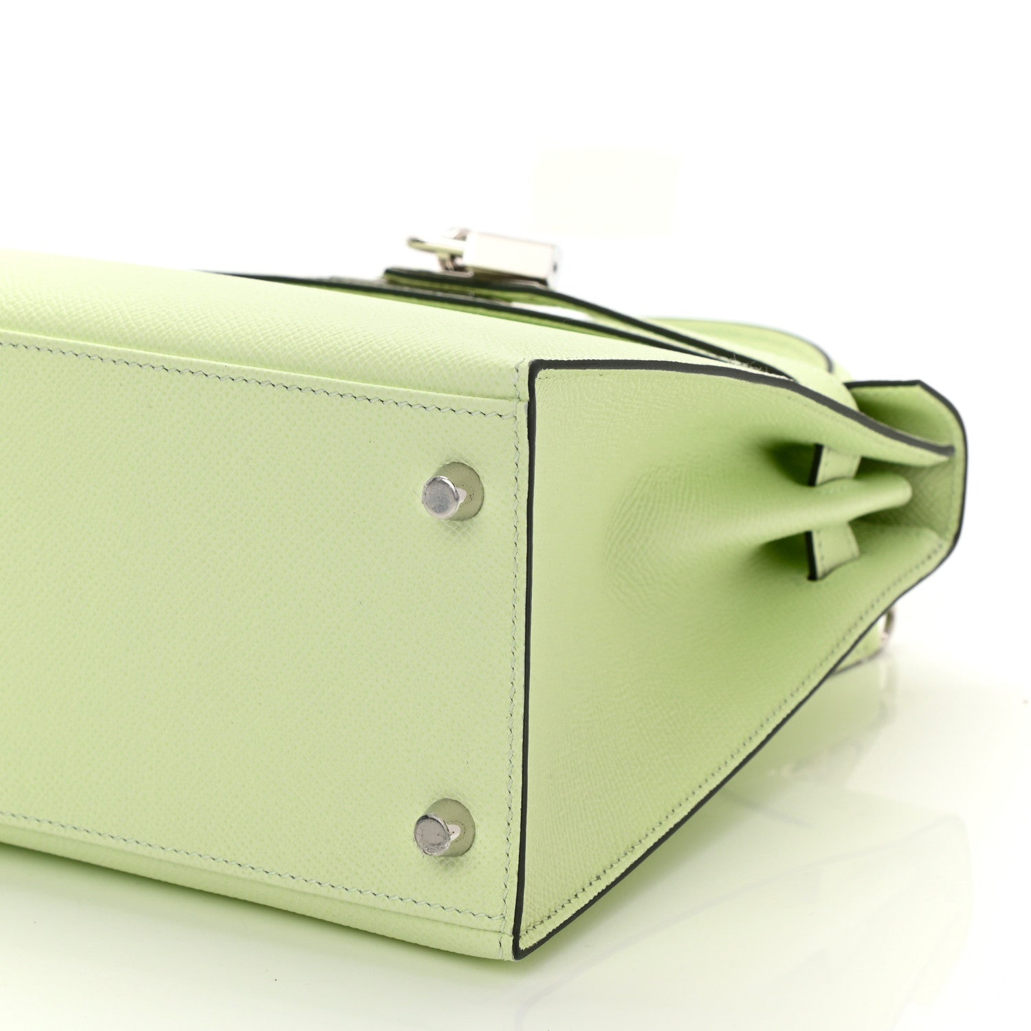 Hermes Epsom Kelly Sellier 28 Vert Fizz 10 of 10