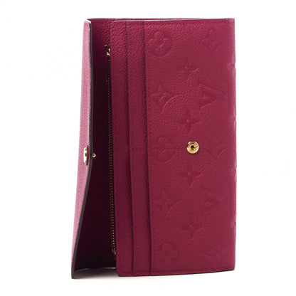 Louis Vuitton Empreinte Sarah Wallet NM Grape 7 of 9