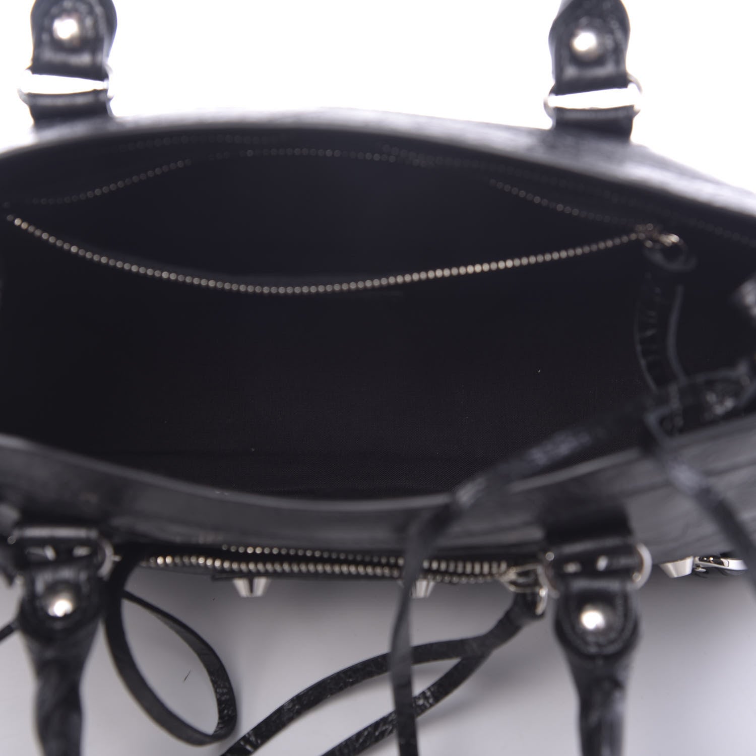 Balenciaga Agneau Classic Silver Hardware S City Black 5 of 10