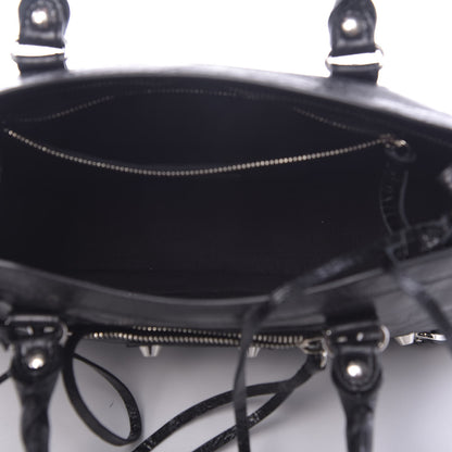 Balenciaga Agneau Classic Silver Hardware S City Black 5 of 10