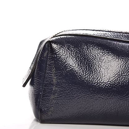 Gucci Patent Small Soho Cosmetic Case Uniform Blue 8 of 10