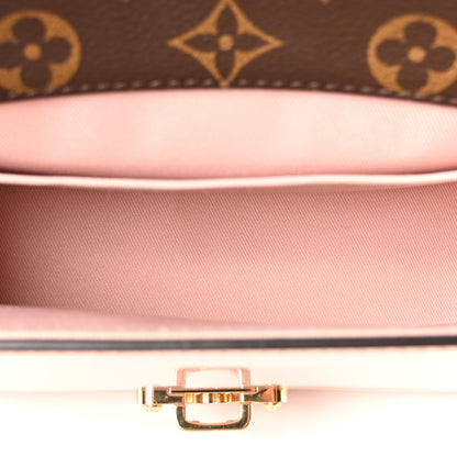 Louis Vuitton Patent Calfskin Monogram Cherrywood BB Rose Ballerine 5 of 9