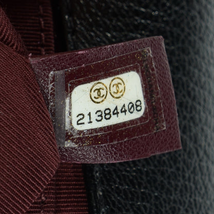 Chanel Goatskin Quilted Patent Medium Duo Boy Flap Black 6 of 7