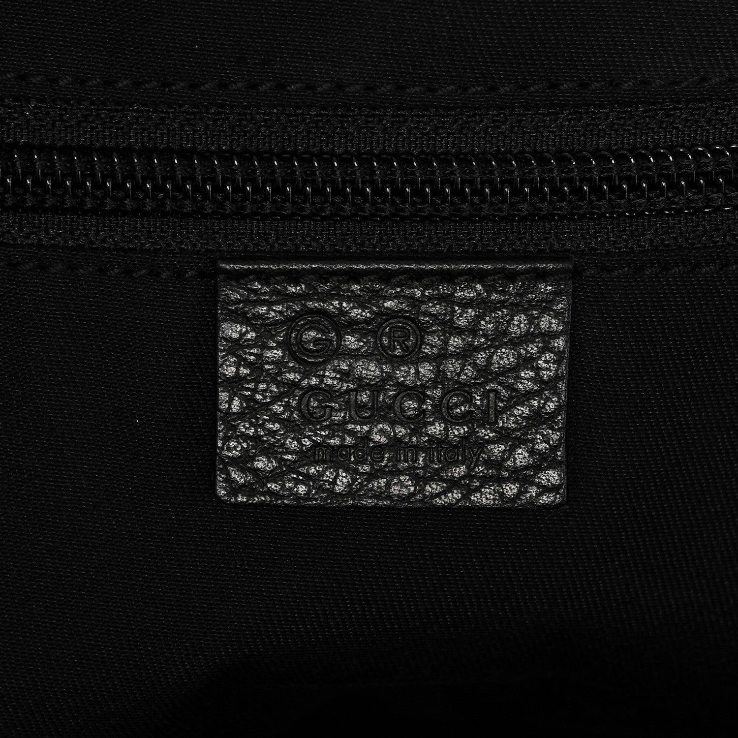 Gucci Nylon Monogram Large Duffle Bag Black 6 of 7