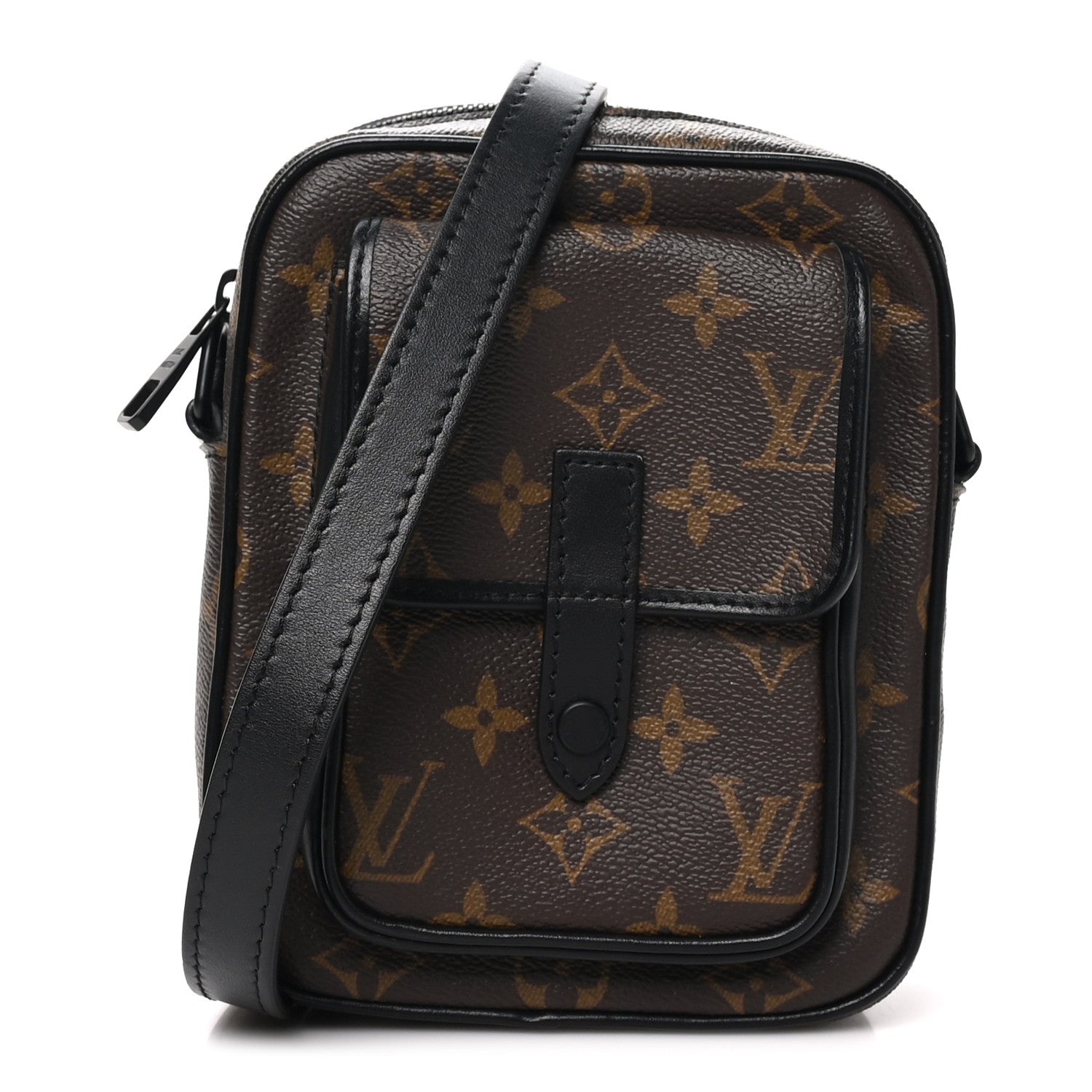 Louis Vuitton Monogram Macassar Christopher Wearable Wallet 1 of 8