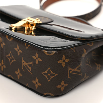 Louis Vuitton Patent Calfskin Monogram Cherrywood BB Black 8 of 8