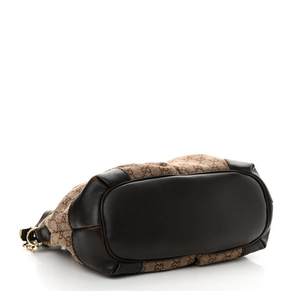 Gucci Monogram Medium Sukey Top Handle Dark Brown 4 of 28