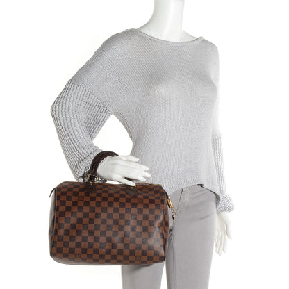 Louis Vuitton Damier Ebene Speedy 30 2 of 8