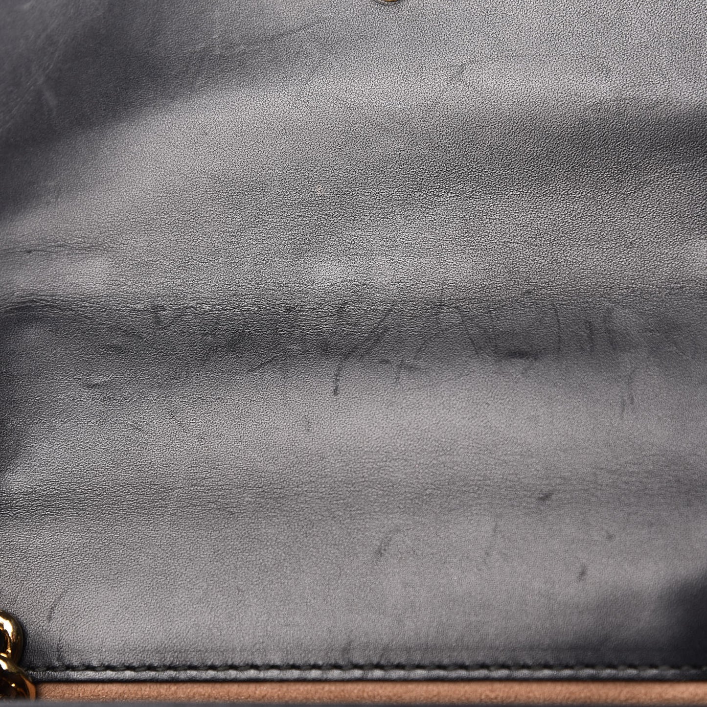 Calfskin Mini Sylvie Chain Shoulder Bag Black