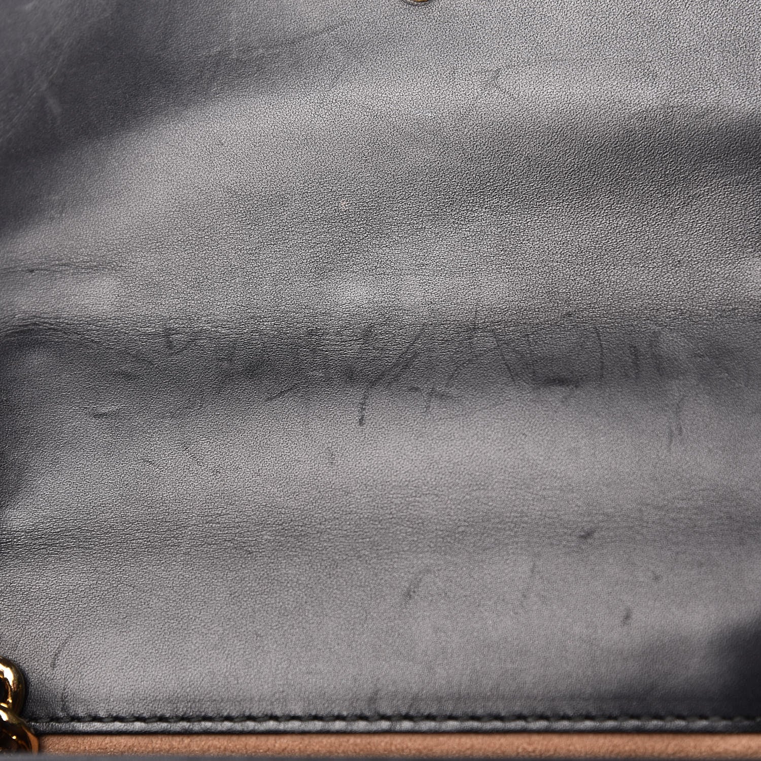 Gucci Calfskin Mini Sylvie Chain Shoulder Bag Black 11 of 19