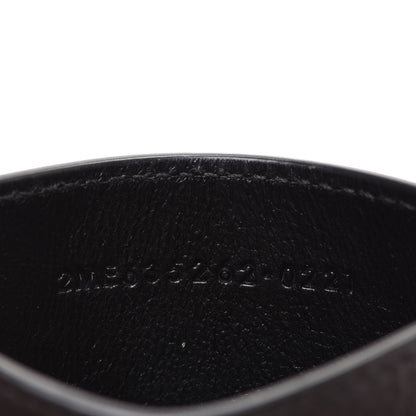 Saint Laurent Calfskin Tiny Cassandre Credit Card Case Black 7 of 8